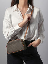 Sac Bandoulire Jet Set Michael kors Marron jet set F5GJ6C5B-vue-porte