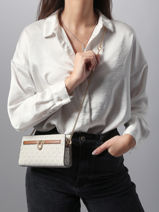 Sac Bandouli�re Hamilton Michael kors Gris hamilton F5GNXC0B-vue-porte