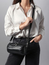 Shoulder Bag North Leather Nathan baume Black north 1-vue-porte
