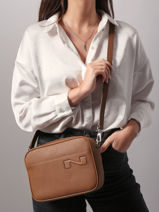 Leather N City Leuven Crossbody Bag Nathan baume Brown n city 7-vue-porte