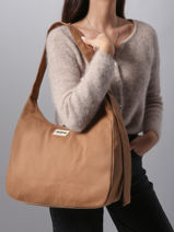 Sac Bandoulire Best Seller Hindbag Marron best seller CLAIRE-vue-porte