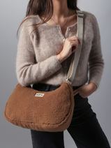 Crossbody Bag Teddy Hindbag Brown teddy TE-vue-porte