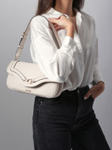 Shoulder Bag Dea Guess White dea BG799320-vue-porte