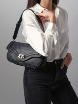 Shoulder Bag Dea Guess Black dea SG799320-vue-porte