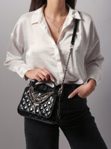 Sac Bandoulire Giully Guess Noir giully TG967319-vue-porte