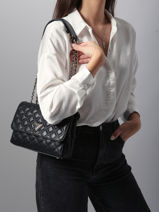 Crossbody Bag Giully Guess Black giully QG967320-vue-porte