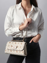 Crossbody Bag Neda Guess White neda CP965421-vue-porte