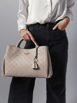 Satchel Phoebe Guess Beige phoebe PD966507-vue-porte