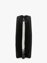 Portefeuille Lacoste Noir l.12.12 concept NF2900PK-vue-porte