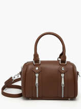 Handbag Grained Miniprix Brown grained KJ62061