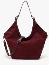 Shoulder Bag Velvet Soft Miniprix Red velvet soft 27591