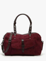 Shoulder Bag Velvet Soft Miniprix Red velvet soft 6551