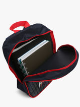 Sac  Dos 1 Compartiment Federat. france football Bleu fff 24DX201S-vue-porte