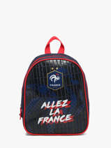 Sac  Dos 1 Compartiment Federat. france football Bleu fff 24DX201S
