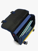 Cartable 2 Compartiments Pokemon Bleu pikachu eclair 23AK203A-vue-porte