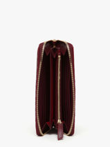 Leather Wallet Premier Flirt Lancel Violet premier flirt A10111-vue-porte