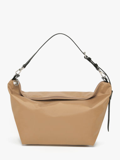 Longchamp Besace longchamp toile Hobo bag Brown