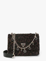Sac Bandoulire Giully Polyester Guess Marron giully LG967320