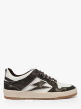 Sneakers Charlie In Leather Semerdjian Multicolor women CHARLIE