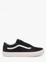 Sneakers Old Skool In Leather Vans Black men D7ZY7U1