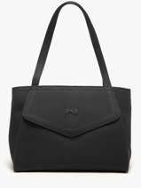 Leather Madeleine Shoulder Bag Nathan baume Black candy 8