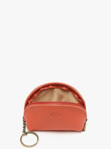 Coin Purse Marina Leather Katana Orange marina 753007-vue-porte