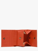 Coin Purse Leather Katana Orange marina 753047-vue-porte