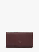 Leather Caviar Wallet Crinkles Violet caviar 14001