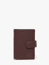 Wallet Leather Crinkles Violet caviar 14600