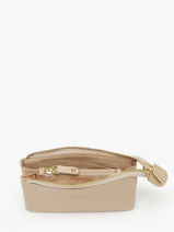 Porte-monnaie Caviar Cuir Crinkles Beige caviar 14538-vue-porte