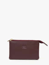 Leather Caviar Coin Purse Crinkles Violet caviar 14538