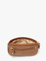 Leather Caviar Coin Purse Crinkles Brown caviar 14036-vue-porte