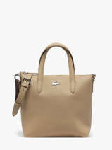 Satchel Anna Lacoste Beige anna NF5126AA