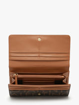 Wallet Valentino Brown regina re VPS9S113-vue-porte