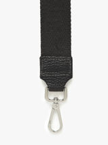 Bandoulire De Sac Milano Noir caviar CA25SSAB-vue-porte