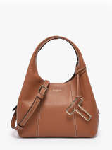 Small Leather Juliette Satchel Le tanneur Brown juliette TJET1000