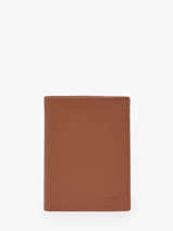 Wallet Leather Le tanneur Brown charles TCHA3311