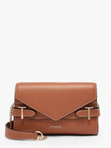 Shoulder Bag Emily Leather Le tanneur Brown emily TEMI1056