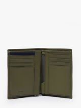 Portefeuille M Vertical Zipp Martin Cuir Le tanneur Vert martin C529T-U7-vue-porte