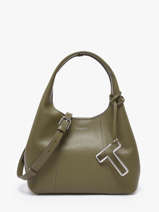 Sac � Main S Juliette Cuir Le tanneur Vert juliette TJET1000