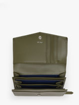 Leather Charlotte Wallet Le tanneur Green charlotte TOTT3301-vue-porte