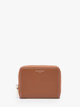 Leather Emilie Wallet Le tanneur Brown emily AZL355