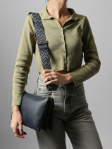 Shoulder Bag New Grain Miniprix Blue new grain F6936-vue-porte