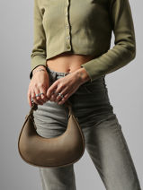 Crossbody Bag Grained Miniprix Beige grained A9108-vue-porte