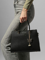 Satchel Argile Miniprix Black argile R1973-vue-porte