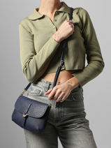 Shoulder Bag Edgy Miniprix Blue edgy 27505-vue-porte