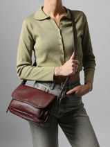 Shoulder Bag Studs Miniprix Violet studs 2343-vue-porte