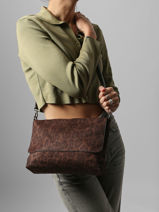 Shoulder Bag Leopard Miniprix Brown leopard L-vue-porte