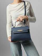 Crossbody Bag Fae Re Valentino Blue fae re VBS9AD37-vue-porte