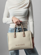 Satchel Wilk Valentino Beige wilk VBS9I504-vue-porte